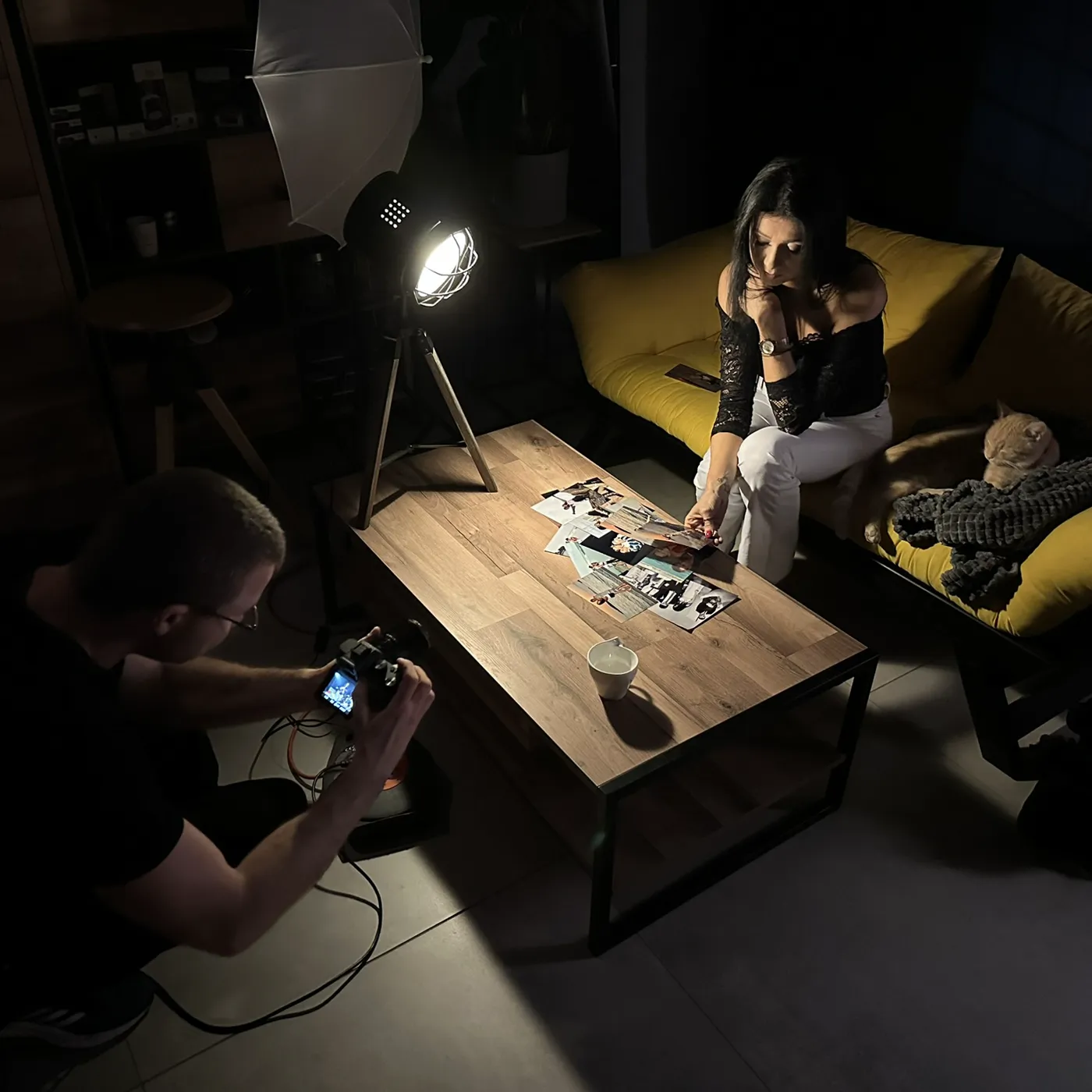Sesja zdjęciowa w studiu Pabisiak Studios